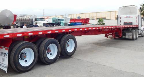 Tráiler plataforma de 48 Pies